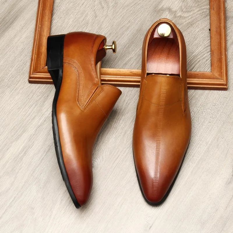 Mocassins Modo em Pele Genuína