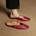 Mules Virela in vera pelle