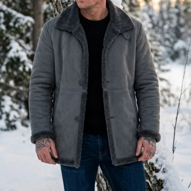 GARRICK FLEECE-TRIM JACKET