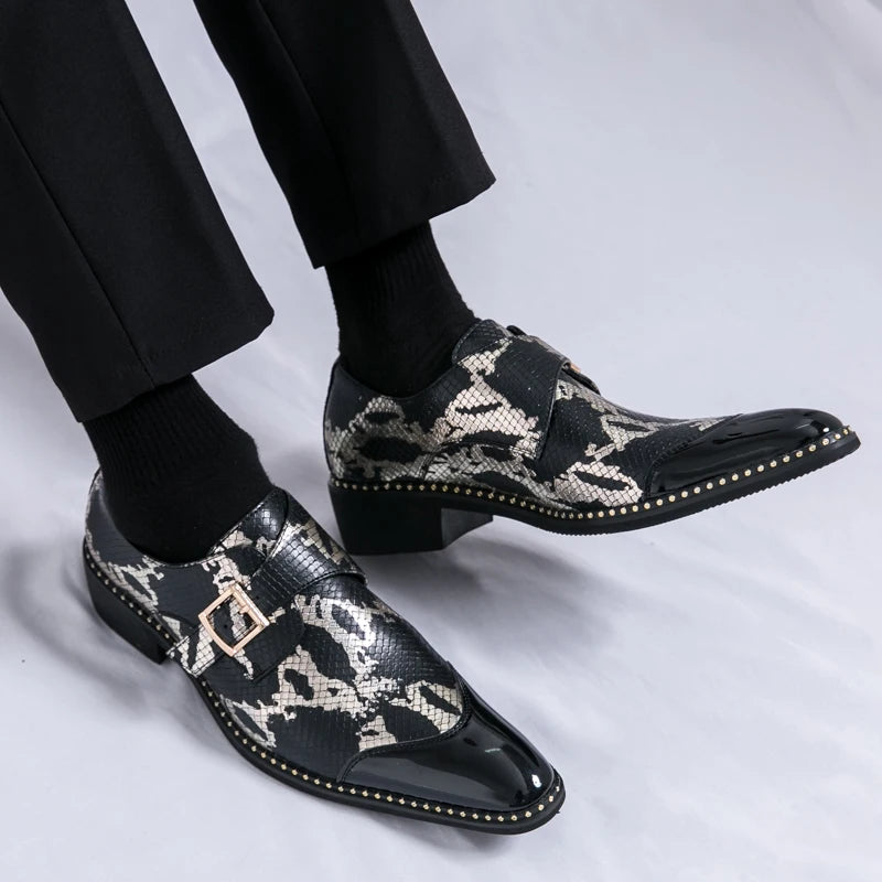 LEANDER MONK-STRAP SHOES