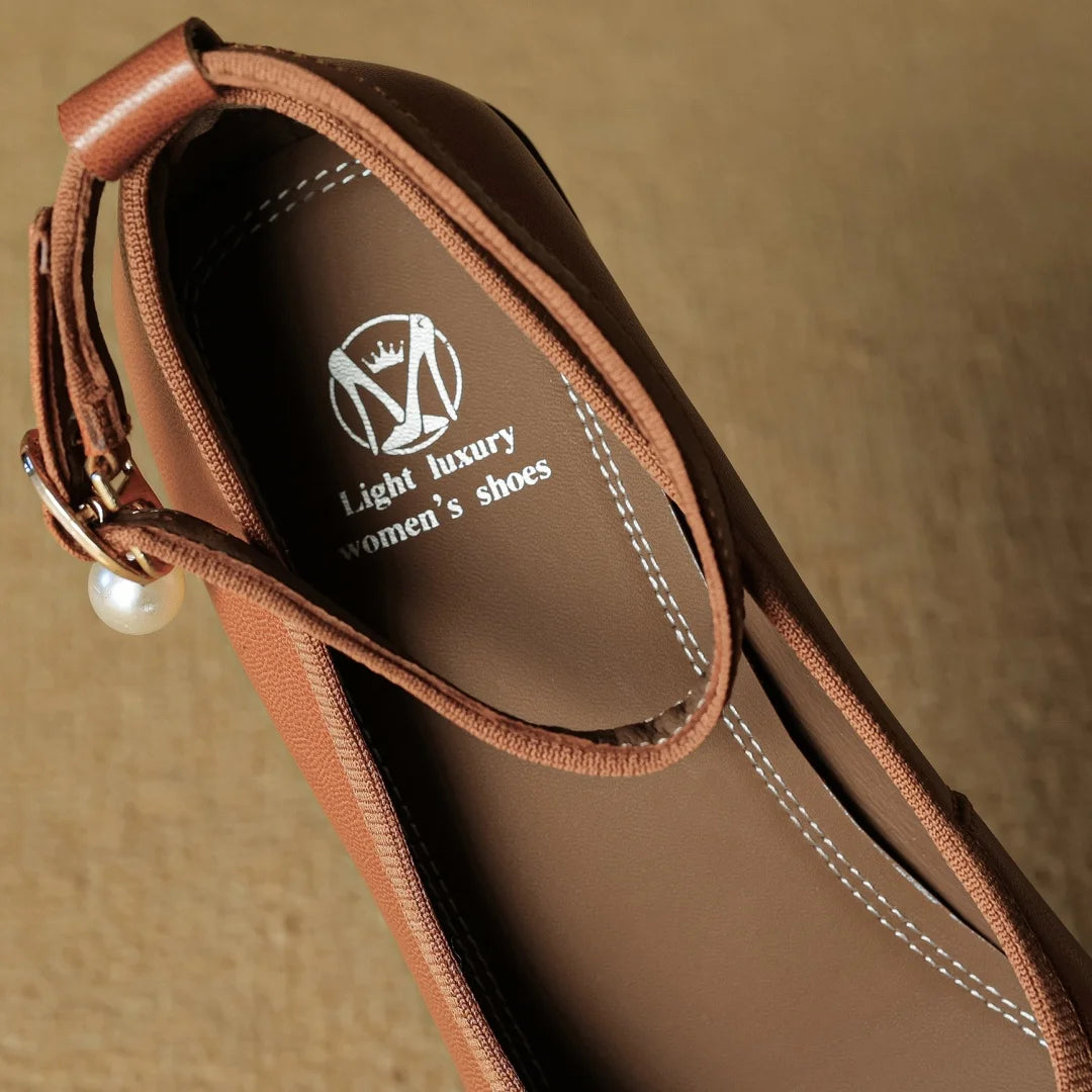 BELLARA GENUINE LEATHER HEELS