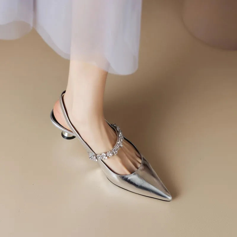 Tacones bajos Crysel