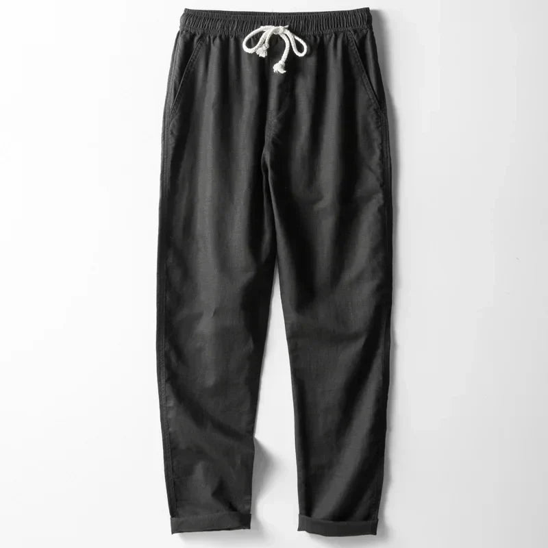 Pantalon en lin Stefano