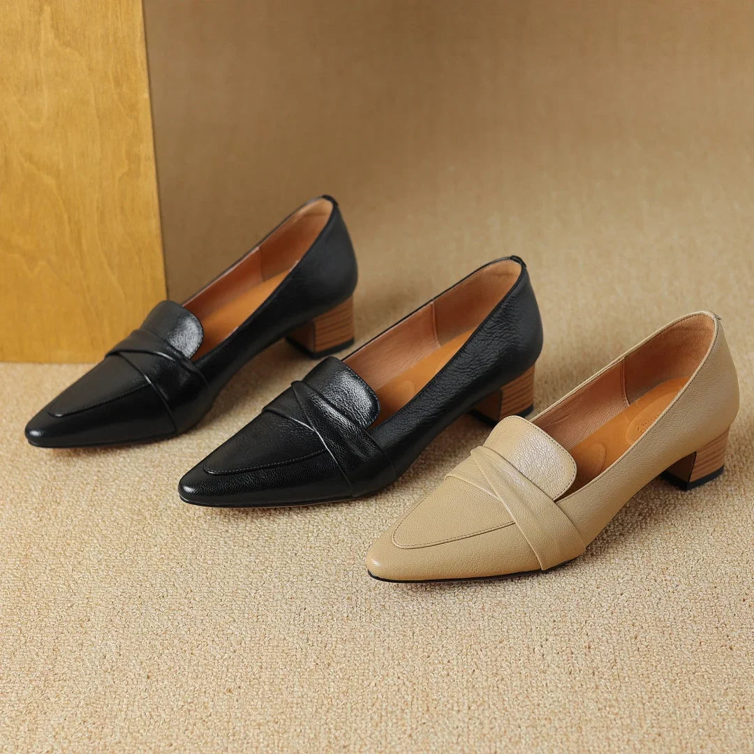 Naira Echtleder-Pumps