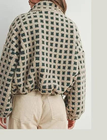 LIORA CHECK JACKET