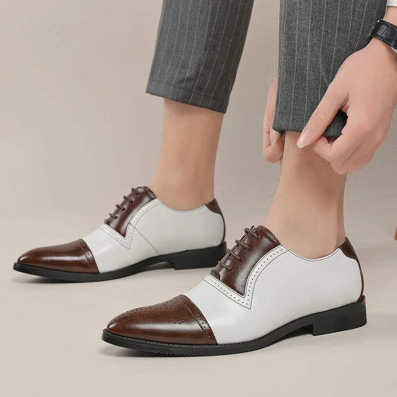 VALERIO TWO-TONE OXFORDS