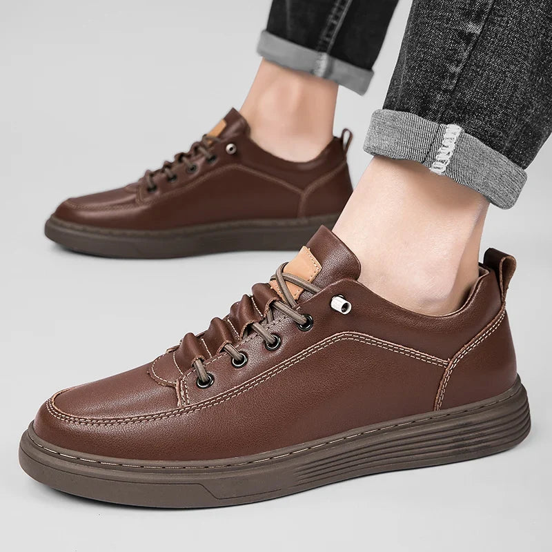 Holmes sneakers i ægte læder