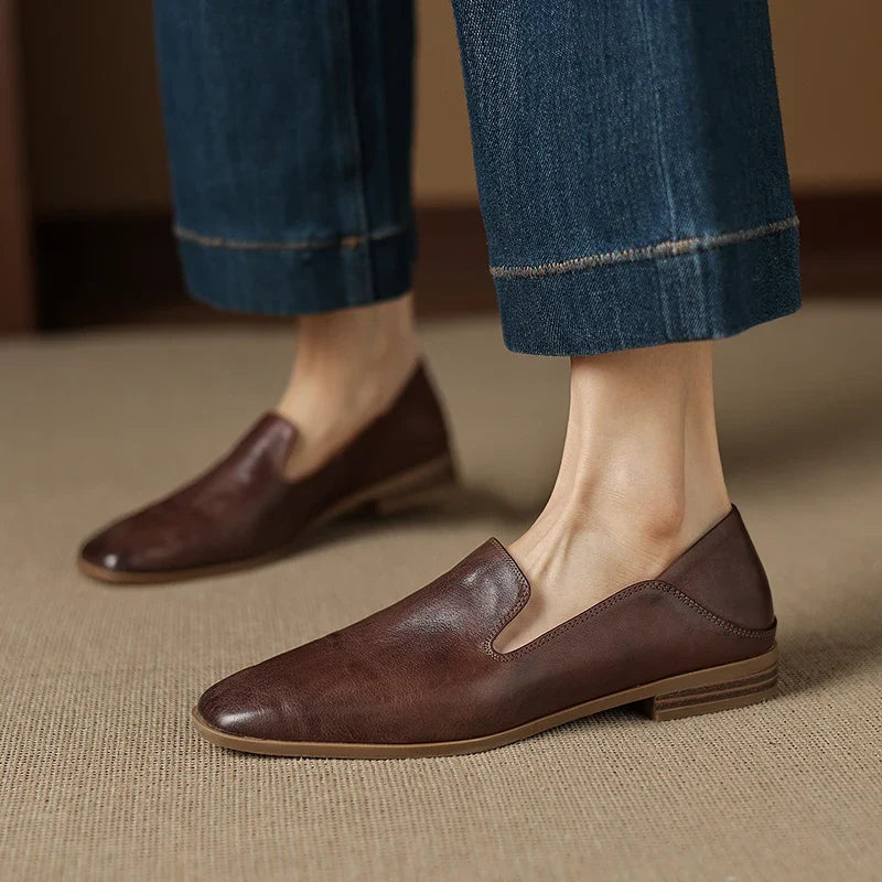 Mocassins Elio en cuir véritable
