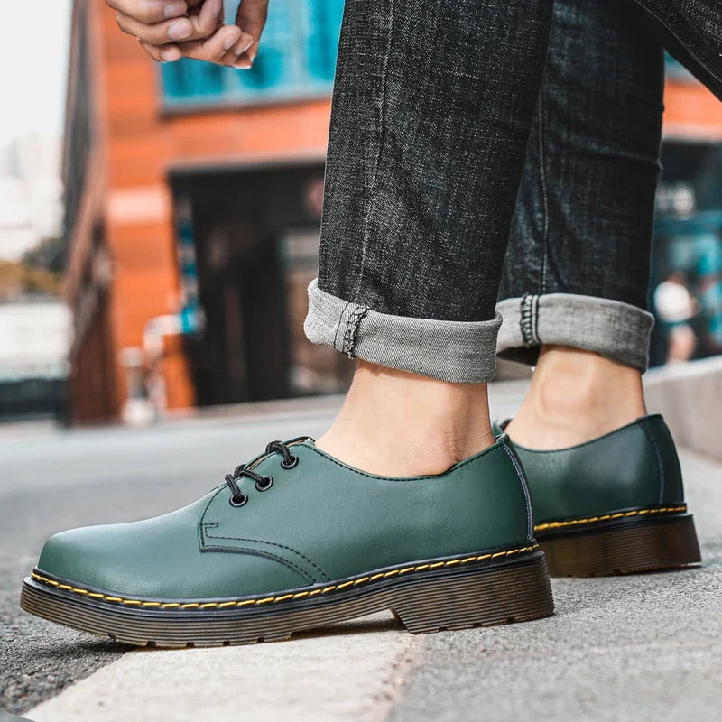 Oxford Alvarez in vera pelle