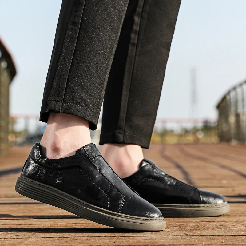 Calex sneakers i ægte læder