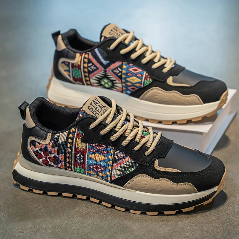IDRIS TAPESTRY SNEAKERS