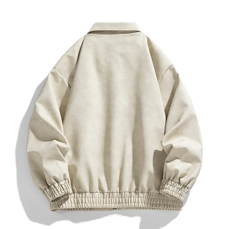 Giacca Bomber Classica in Pelle