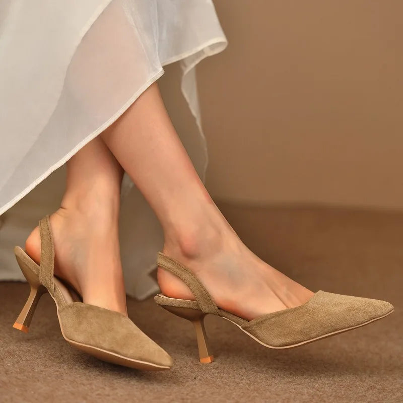 Verona slingback i mocka