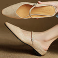 EVELIS GENUINE LEATHER MULES