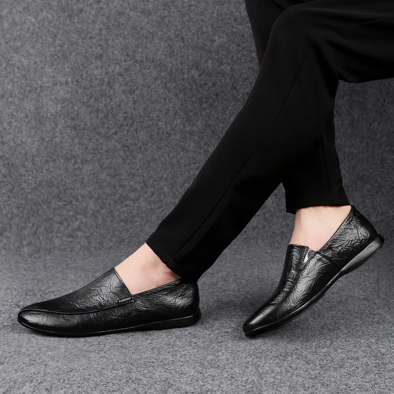 Camper Loafers van Écht Leer