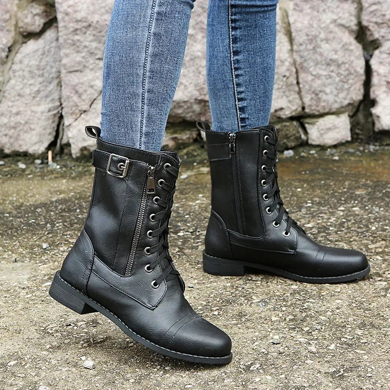 RAVYN ROGUE BUCKLE BOOTS