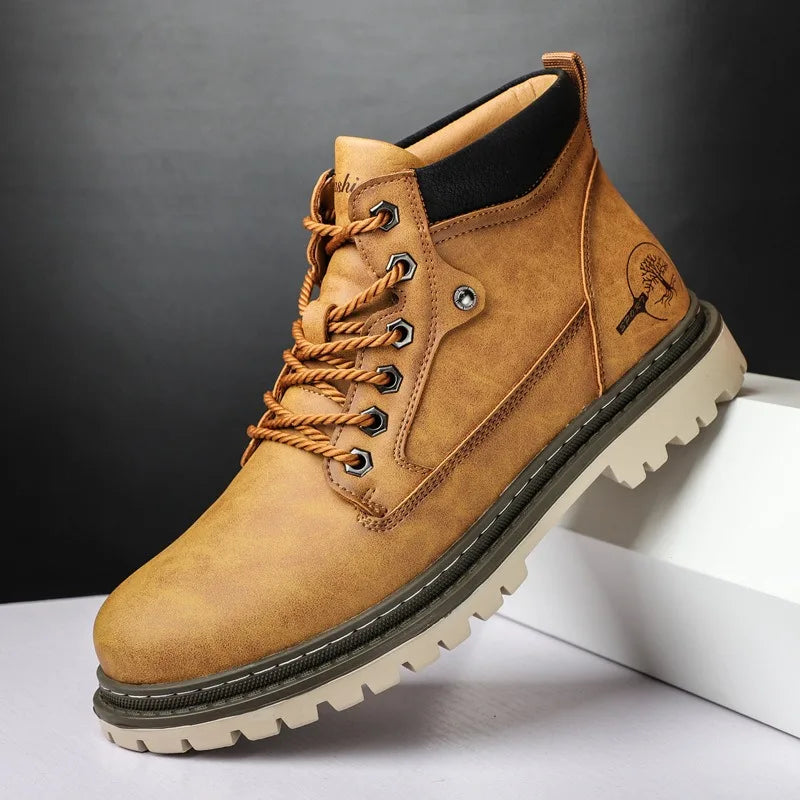 Botas Nox de cuero genuino