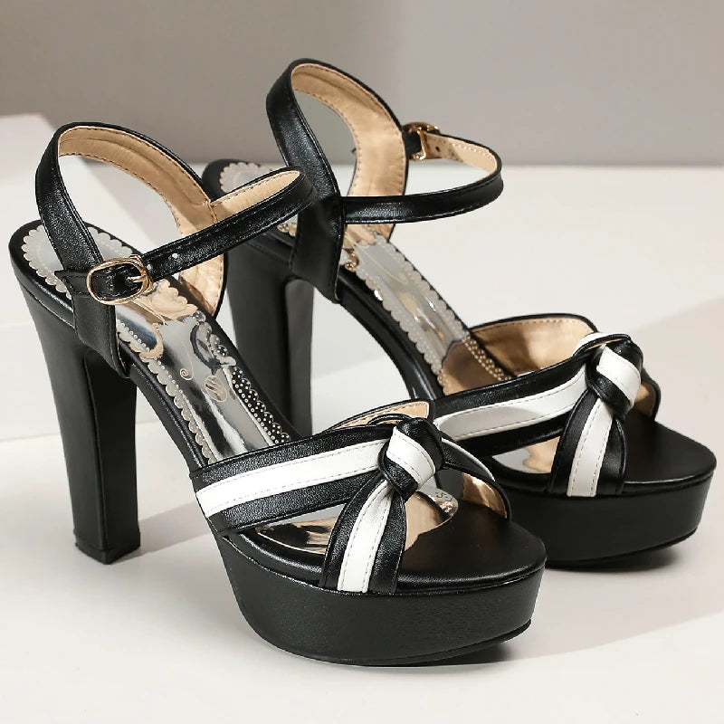 AMIRA RAE INTERLACE HEELS