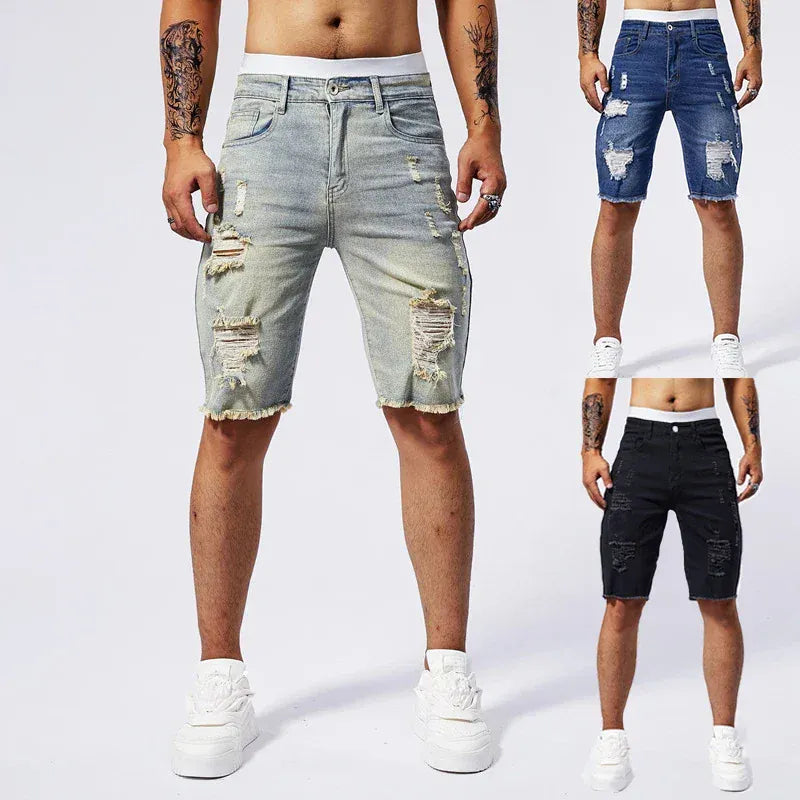 Nivaro Jeansshorts