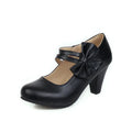 BELLA BOW HEELS