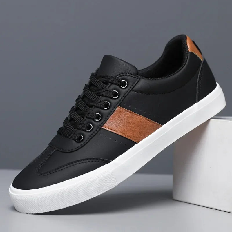 Baskets Thorne en cuir
