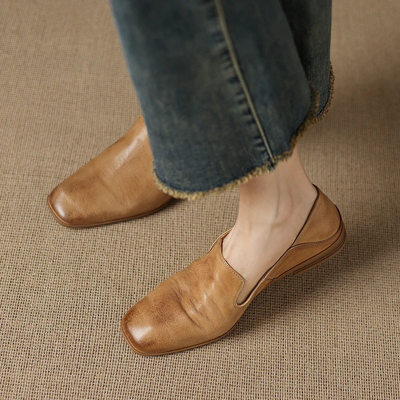 Mocassins Elio en cuir véritable