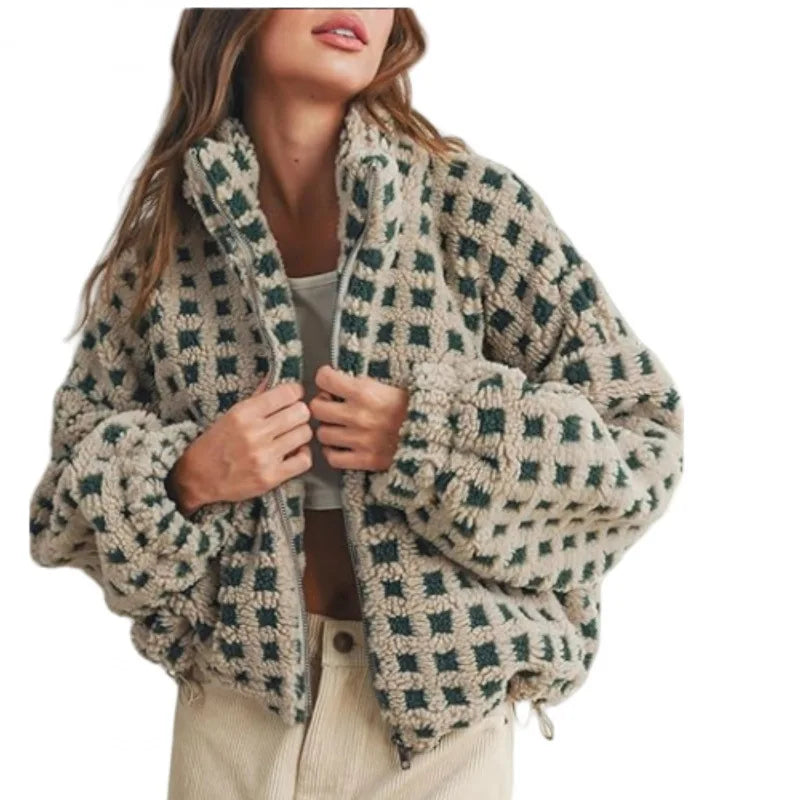 LIORA CHECK JACKET