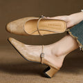 Mules Berla in vera pelle