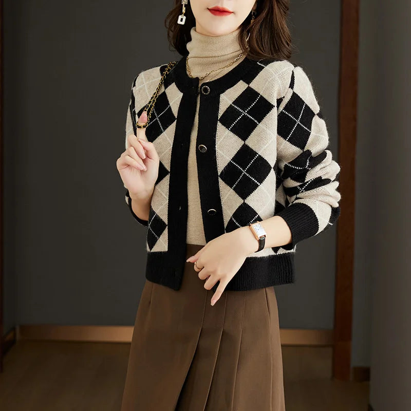 COLETTE ARGYLLE CARDIGAN