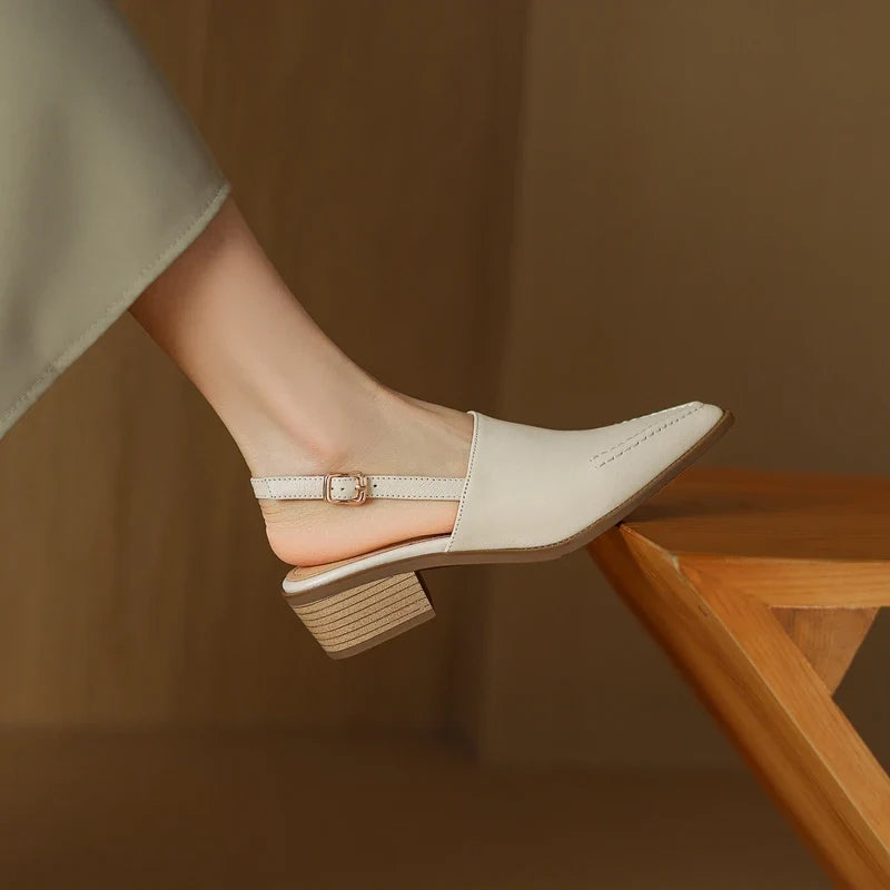 Amara slingback-hæl