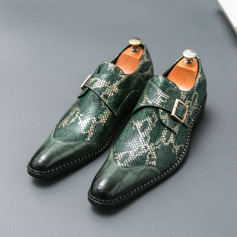 LEANDER MONK-STRAP SHOES