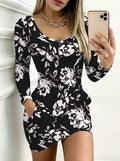 ADELA FLORAL MINI DRESS