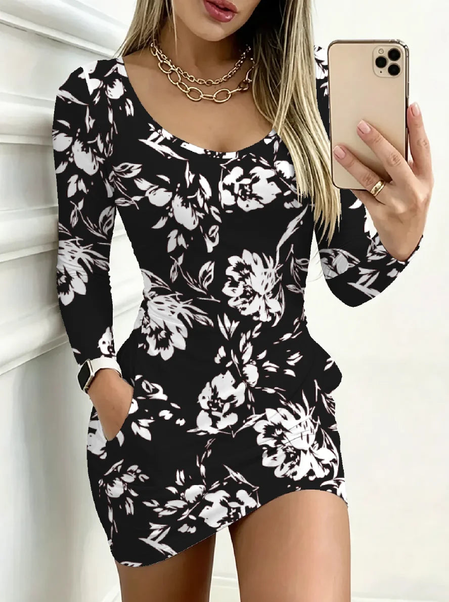 ADELA FLORAL MINI DRESS