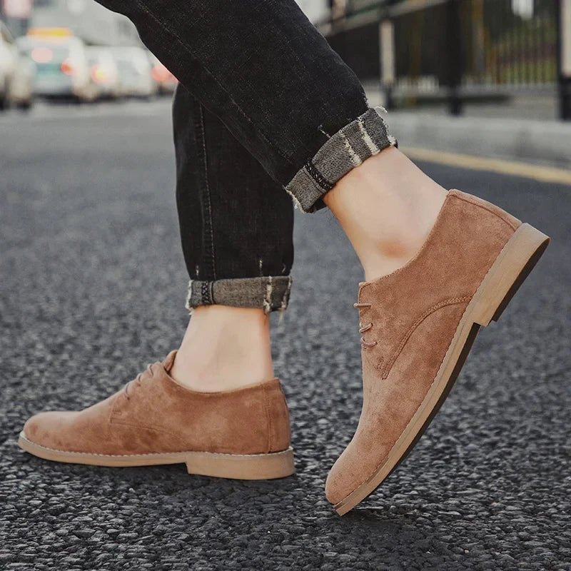 Derby in suede Thorne