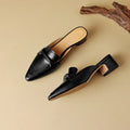 Mule in pelle Adele