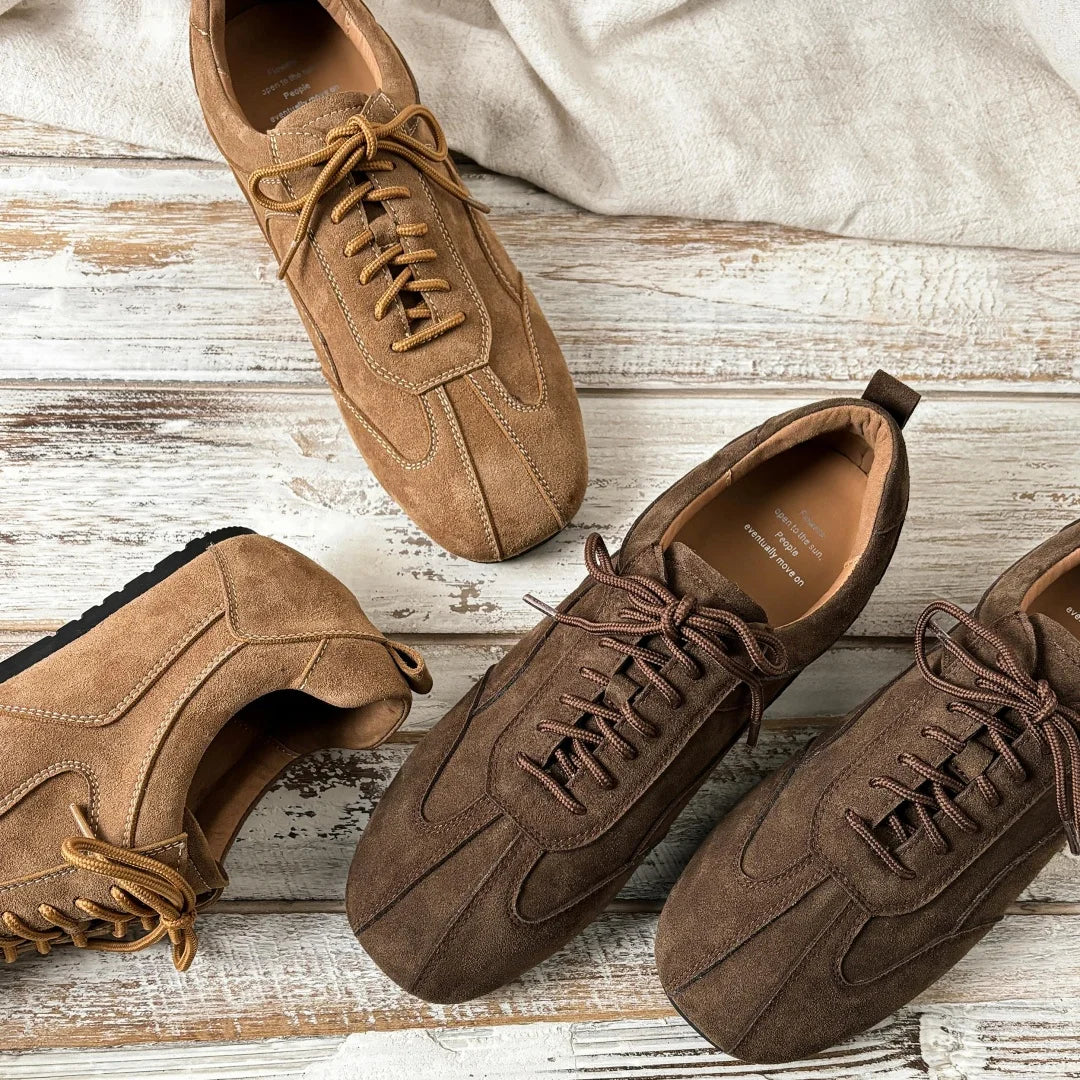 ORLEN SUEDE LACE-UP SNEAKERS
