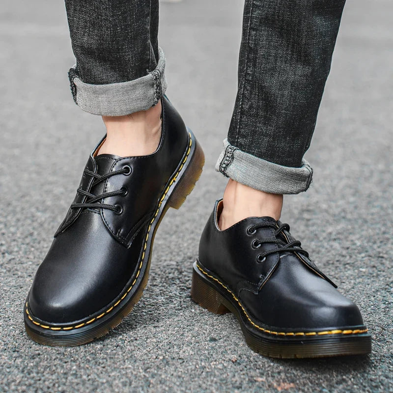 Oxford Alvarez in vera pelle