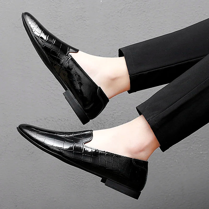 Stalwart Loafers van Echt Leer