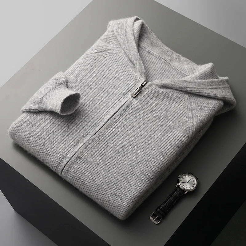 Felpa con cappuccio Belwood in cashmere