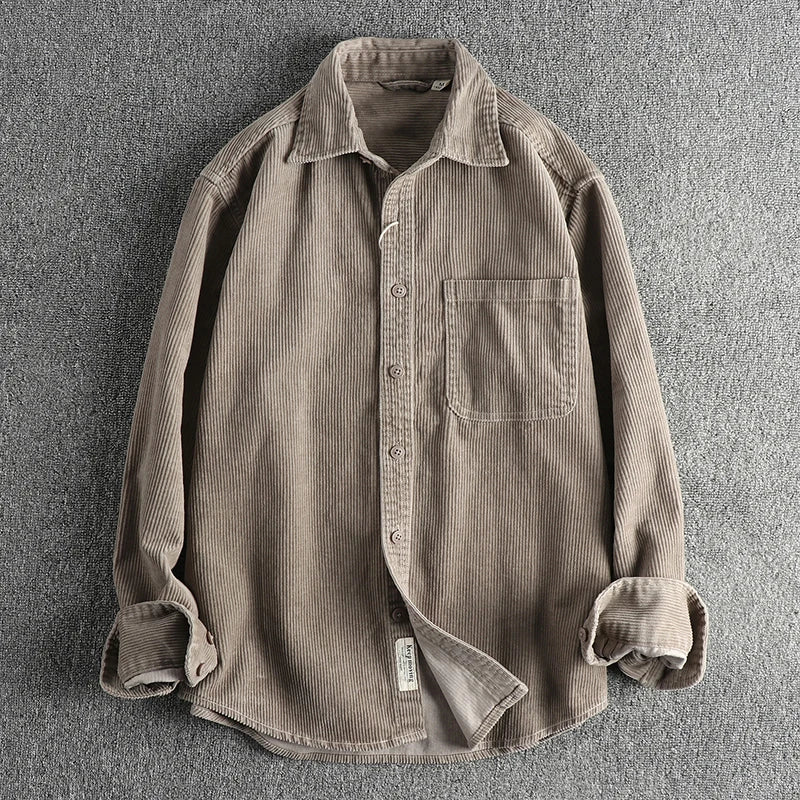 Camicia in velluto a coste Heritage