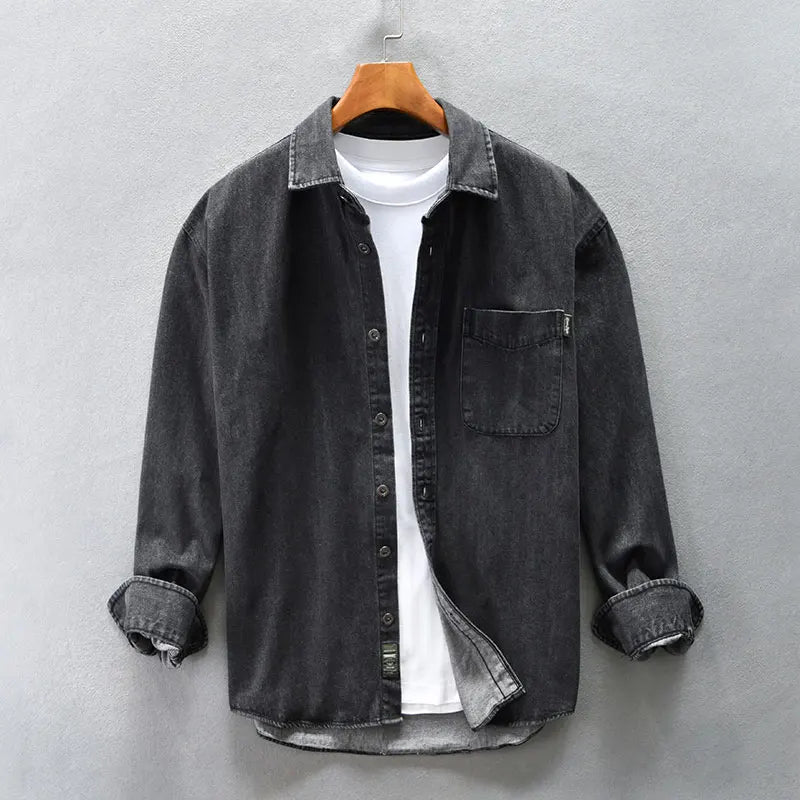 Camicia in denim Milo