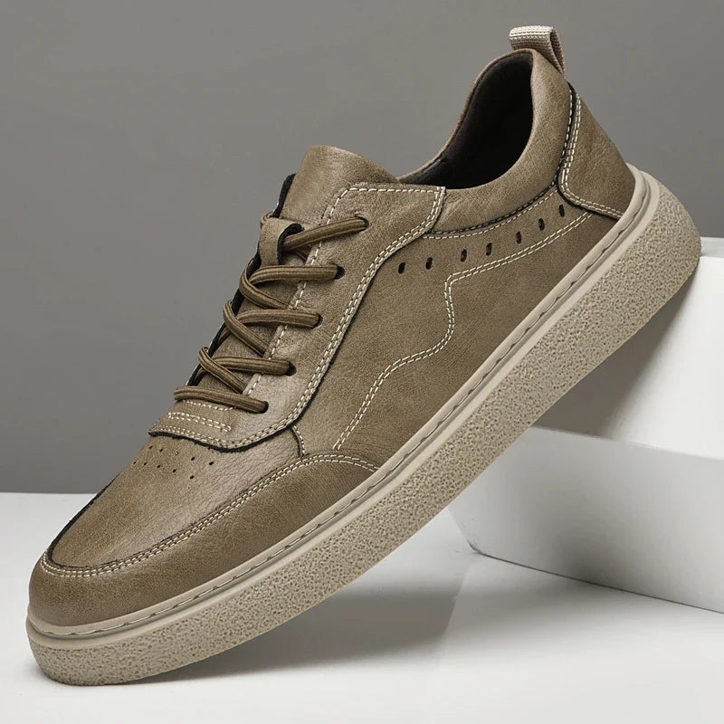 "Ziv" Sneakers i äkta läder