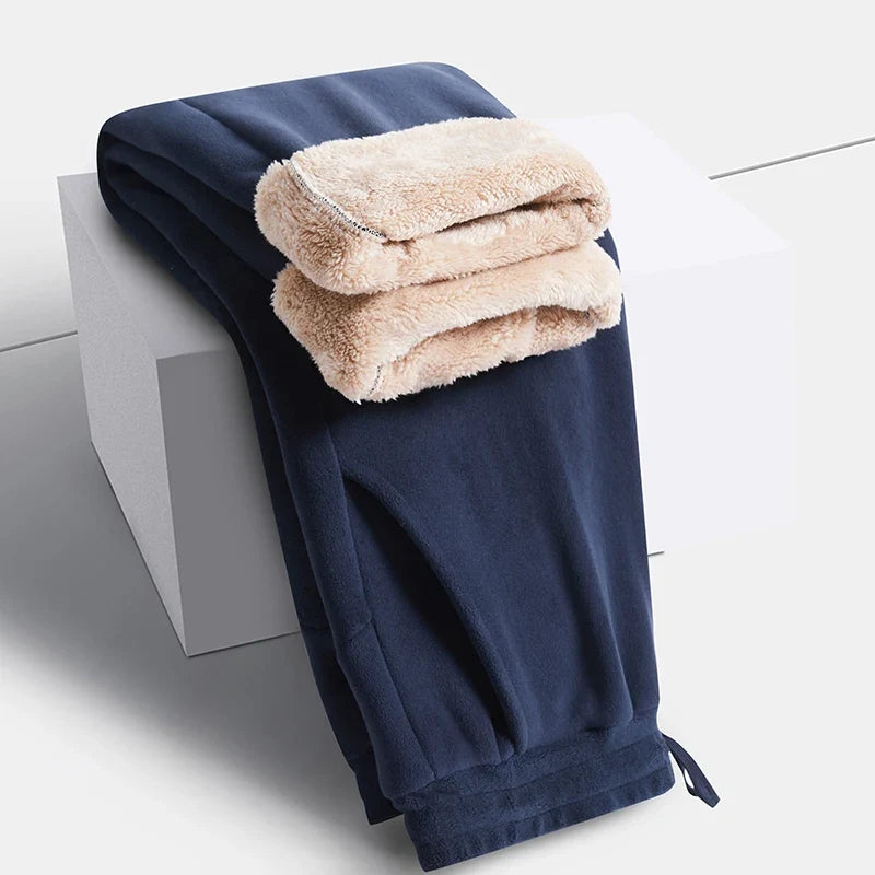 Fleece-joggingbyxor