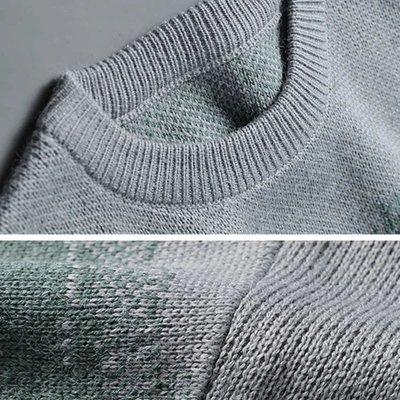 Chandail en maille dégradé