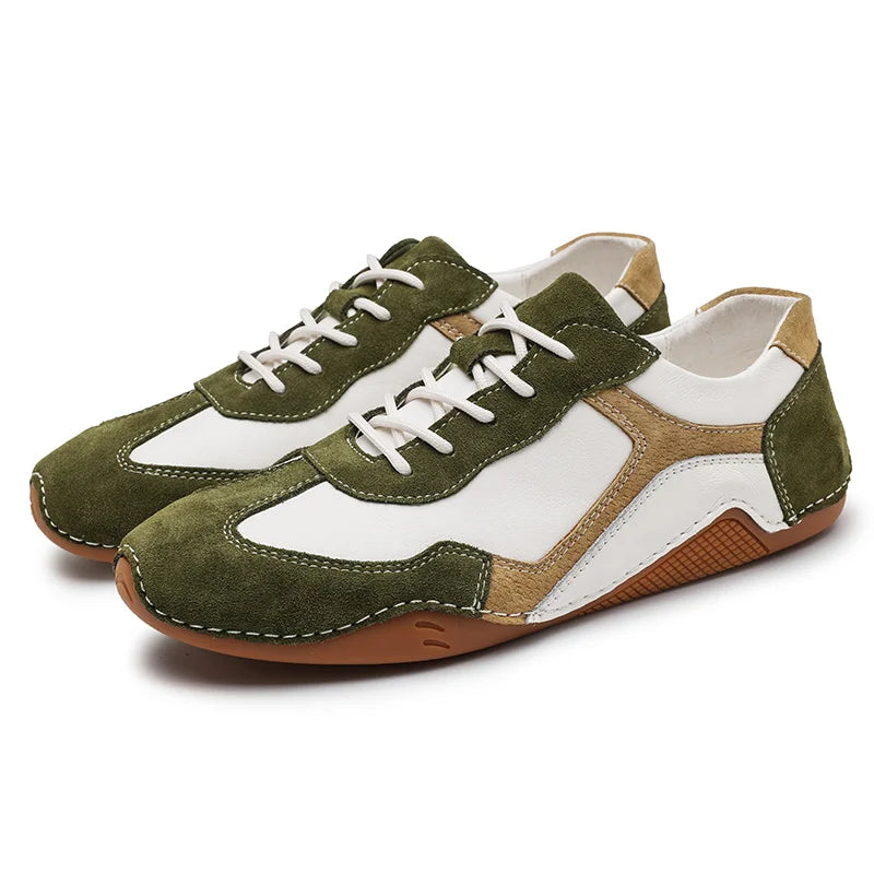 Wildleder-Gummi-Sneaker