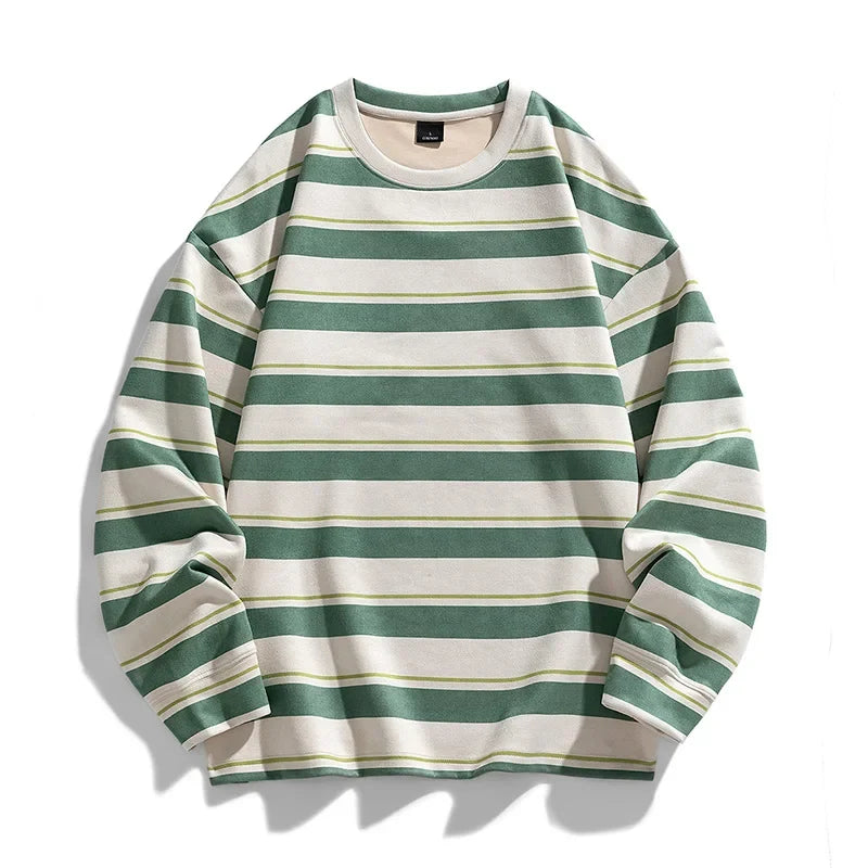 Camisola Desportiva às Riscas Vintage