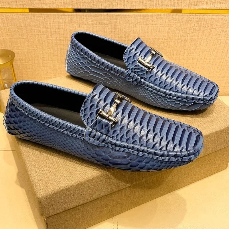 Ophis loafers i läder
