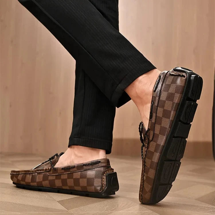 Murphy loafers i ægte læder