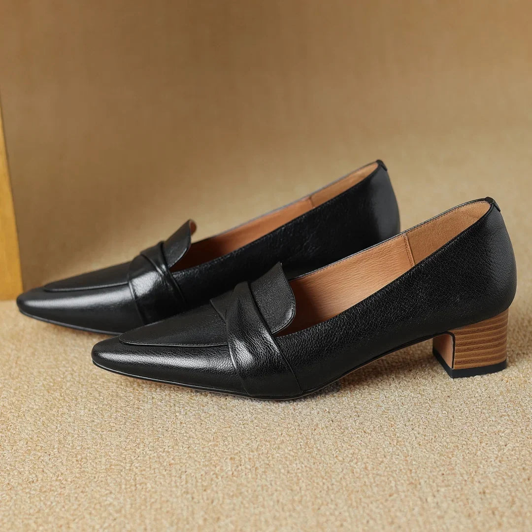 Naira Echtleder-Pumps