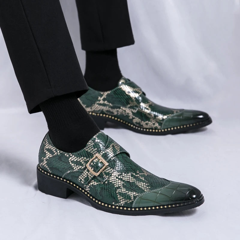 LEANDER MONK-STRAP SHOES